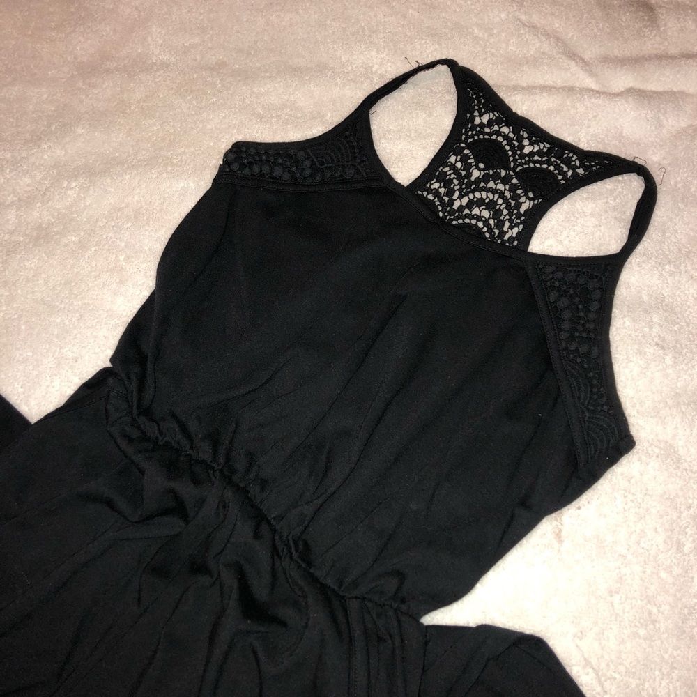 Mossimo lace trimmed onesie with pockets!!!